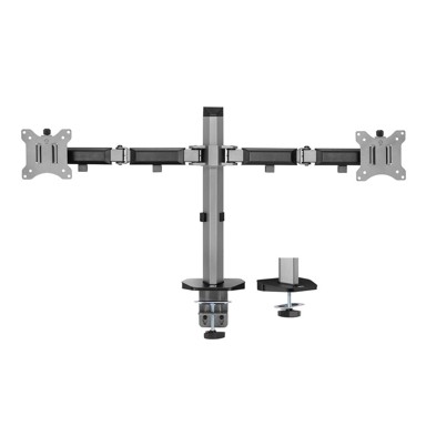 ACT Stolni nosač za 2 monitora AC8336, 17"-32", srebrni